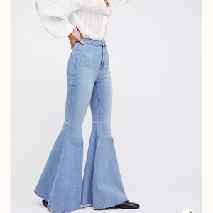 Free People Just Float on Flare Jean